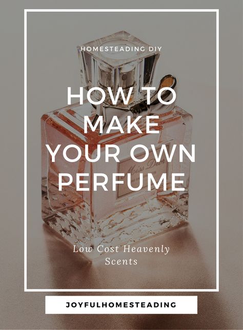 Homemade Perfume Recipes, 4711 Perfume, How To Make Homemade Perfume, Natural Perfume Recipes, Diy Perfume Recipes, Make Your Own Perfume, Make Perfume, Essential Oil Perfumes Recipes, Homemade Perfume