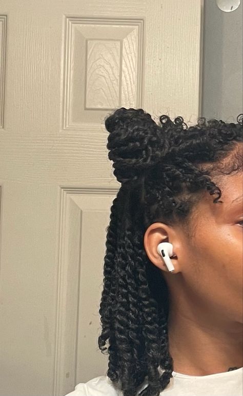 Natural Hairstyles For Black Women Twists, Mini Twists Natural Hair Short 4c Styles, Twist Natural Hairstyles For Black Women, Small Twists Natural Hair, Mini Twists Natural Hair Hairstyles, 3c 4a Hairstyles, Twist Aesthetic, Mini Twist Hairstyles, Mini Twists Natural Hair