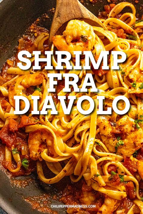 Shrimp Fra Diavolo Recipe, Shrimp Recipes Pasta, Fra Diavolo Recipe, Shrimp Fra Diavolo, Spicy Pasta Recipes, Shrimp Pasta Recipes Easy, Shrimp And Pasta, Fra Diavolo, Recipe Shrimp