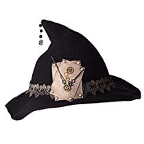 Check this out on Amazon 5k Costume, Witch Hats Costume, Mardi Gras Hat, Mardi Gras Hats, Witch Style, Steampunk Top Hat, Black Witch Hat, Gothic Girl, Steampunk Women