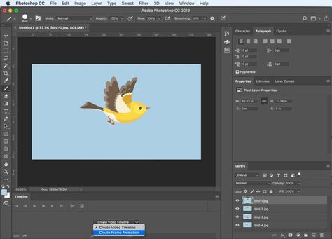 How to Make an Animated GIF in Photoshop - 42West, Adorama Photoshop Animation Tutorial, Animation In Photoshop, Gif File, Frame By Frame Animation, How To Make Animations, Food Poster Design, Animation Tutorial, Create Animation, Animation Design