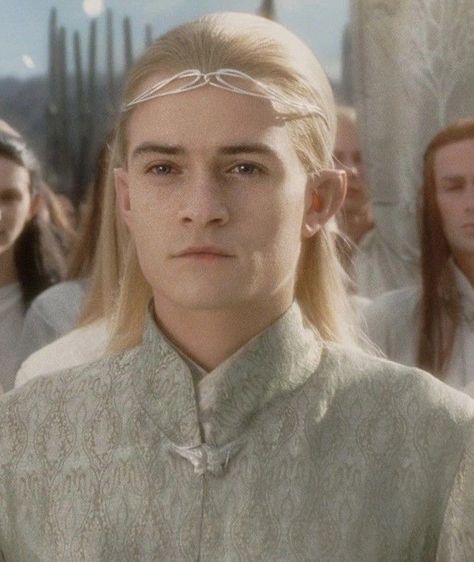 Orlando Bloom Legolas, Lotr Legolas, Legolas And Thranduil, Lotr Art, Elf Clothes, Cute Funny Babies, Thranduil, Orlando Bloom, Jrr Tolkien