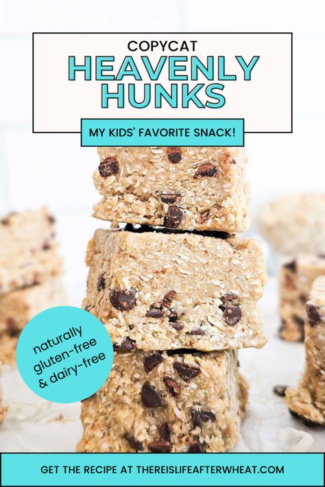 Heavenly Hunks Recipe, Gf Snacks, Boxed Cake Mixes Recipes, Healthier Treats, Gf Food, Hiking Snacks, Gluten Free Kids, Snacks Easy, Homecooked Meals