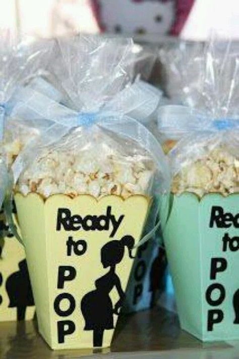 Bebe Shower, Babyshower Party, Idee Babyshower, Popcorn Boxes, Creative Baby Shower, Cadeau Baby Shower, Baby Shower Inspiration, Festa Party