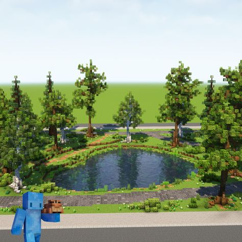 This park fits perfectly in a busy city for people to chill a bit. I really liked building this kind of nature, should I do this more in the future?

  > Let me know what you think!
  > Shaders : Complementary

#minecraft #minecraftbuilds #minecraftbuildings #buildings Minecraft Park, Minecraft Plants, Park Fits, Minecraft Garden, Minecraft Shaders, Minecraft Medieval, Minecraft Furniture, Minecraft City, Minecraft Plans