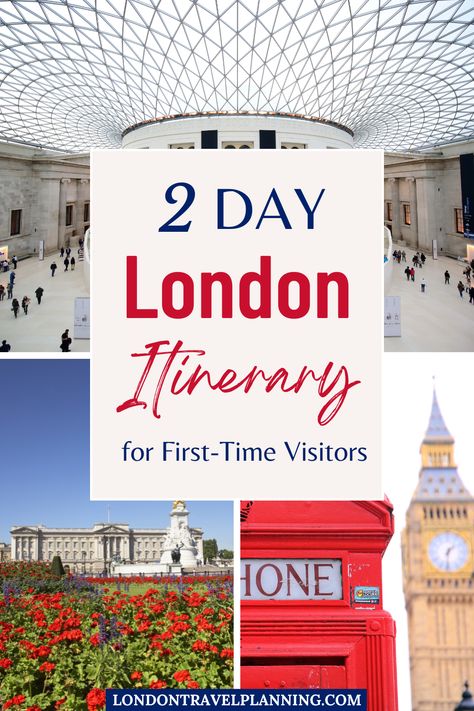 Discover the perfect 2 days in London itinerary with our detailed guide. Explore top attractions, hidden gems, and must-see sights to make the most of your short trip to London. Must See London Sights, London 2 Day Itinerary, London In 2 Days, Uk Cities, 2 Days Trip, European Trip, London Sights, London Itinerary, London Guide