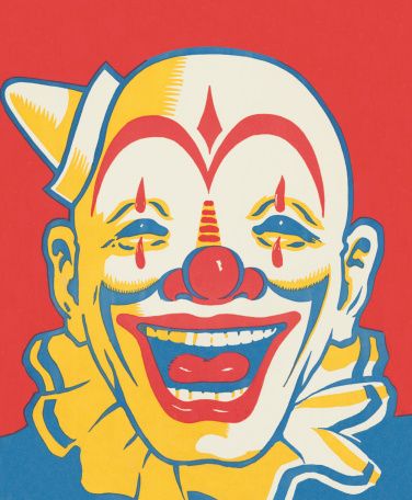 Scary Clown Drawing, Luis Tattoo, Clown Face Paint, Clown Images, Circus Vintage, Clown Art, Clown Paintings, Clown Tattoo, Scary Clown