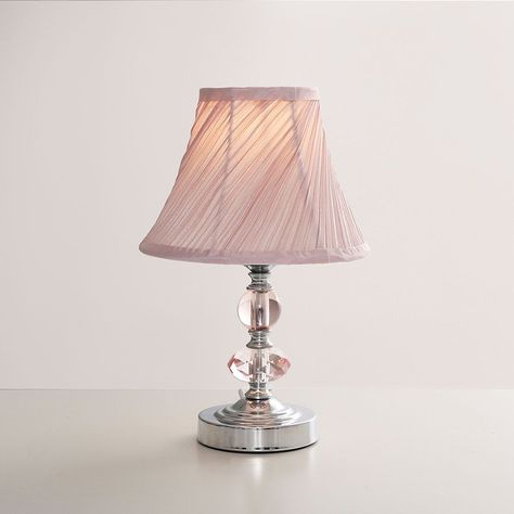 Coquette Lamp, Pink Lamp, Silver Table Lamps, Big Lamp, Pink Bedroom Decor, Touch Table Lamps, Touch Table, Modern And Traditional Decor