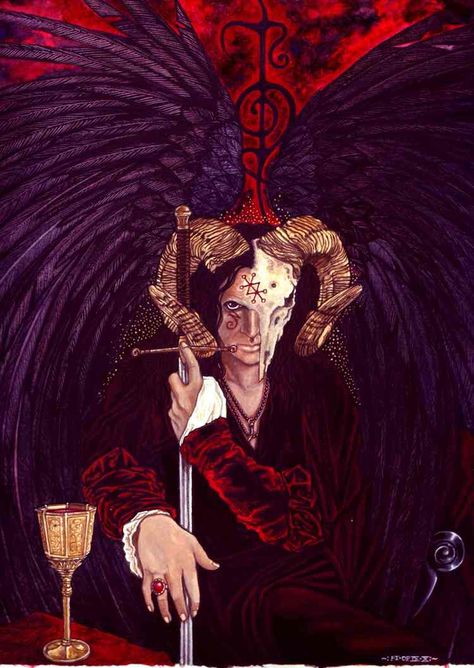 Azazel Demon, Theistic Satanism, Alex Gray Art, Classical Paintings, Sacred Woman, Spiritual Reality, Alchemy Art, Traditional Witchcraft, The Hierophant