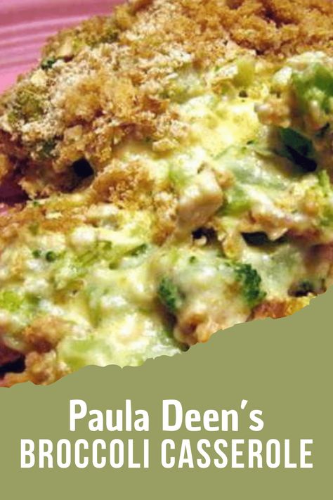 Paula Dean Broccoli Casserole, Paula Deen Broccoli Casserole, Broccoli Cheese Casserole Easy, Broccoli And Cheese Recipe, Thanksgiving Casserole, Cheese Casserole Recipes, Paula Dean, Cracker Toppings, Broccoli Recipes Casserole