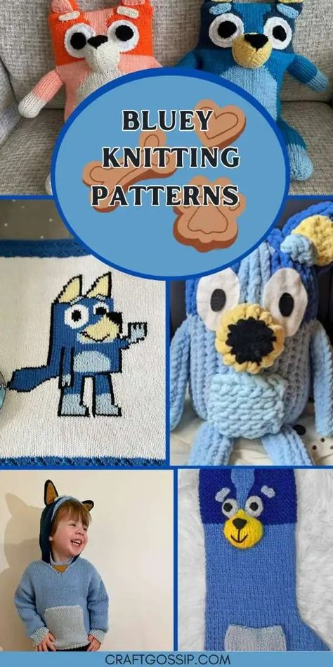 Bluey Knitting Patterns – Knitting Knitting Quilt, Indie Craft, Knitted Toys Free Patterns, Local Yarn Shop, Pattern Activities, Peg Loom, Knitting Group, Wedding Post, Knitting Blogs