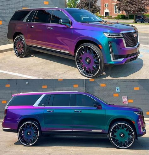 Suv Vehicles, American Force Wheels, Car Paint Jobs, New Car Smell, Transportation Technology, Purple Car, Custom Cars Paint, Custom Pickup Trucks, Girly Car