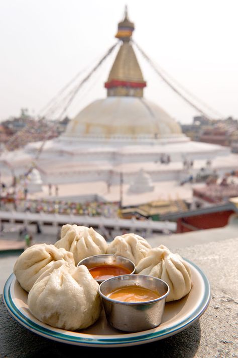 momo-dumplings-food-local-cuisine-travel-boudha-kathmandhu-nepal Nepal Food, Sick Person, Nepal People, South Asian Aesthetic, Nepal Culture, Nepal Kathmandu, Kathmandu Valley, Nepal Travel, Poster Ideas