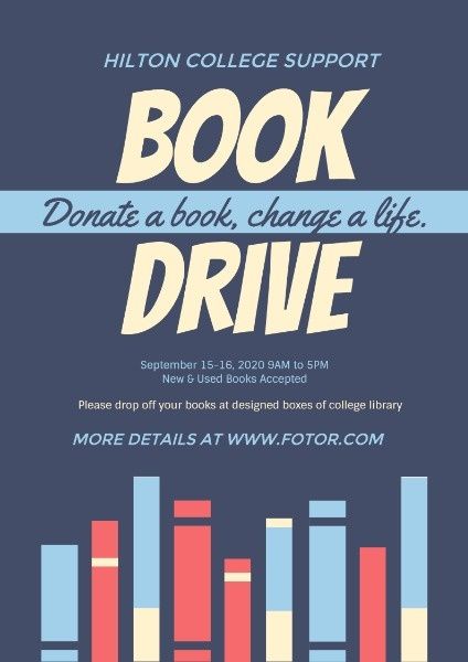 How to design a Book Drive Flyer,click here! Book Donation Drive, Book Drive Poster, Book Drive Flyer, Honors Society, Fundraising Poster, Book Drive, Reading Poster, Drive Poster, Drive Book