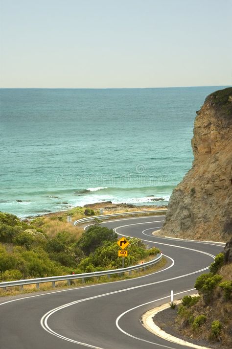 The Great Ocean Road - Australia stock images Smart Recovery, Roadtrip Australia, Australian Photography, Australian Road Trip, Relapse Prevention, Road To Recovery, Great Ocean Road, Cycling Route, Sunset Nature