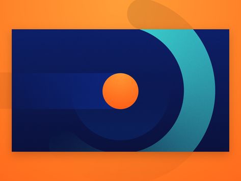 GO - Visual Block hellohello brand circle geometric abstract animatic orange blue pattern block go branding design Orange Blue Branding Design, Blue And Orange Brand Identity, Orange And Blue Logo, Circles Branding, Orange Branding Design, Blue Branding Design, Solar Branding, Circle Branding, Orange Branding