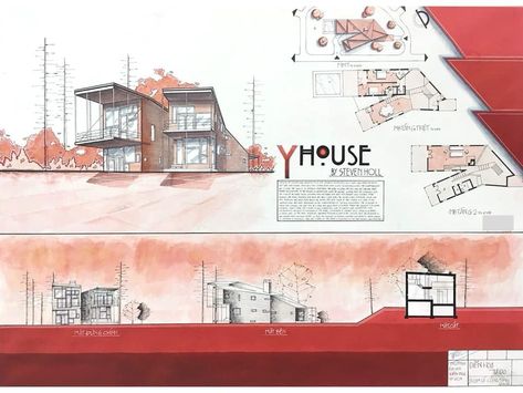 Architecture Sheet Presentation Handmade, Interior Design Layout, Fairytale House, Architecture Drawing Sketchbooks, Interior Design Sketches, Architecture Design Sketch, Architecture Design Drawing, Hospital Design, Design Sketch