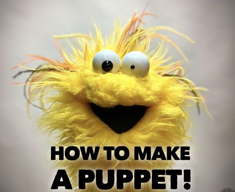 Homemade Puppets Diy, Hand Puppet Sewing Pattern, Making A Puppet, Free Puppet Patterns, How To Make Puppets For Kids, Puppet Making Ideas, Hand Puppets Diy, Puppet Nerd, Puppet Patterns Free