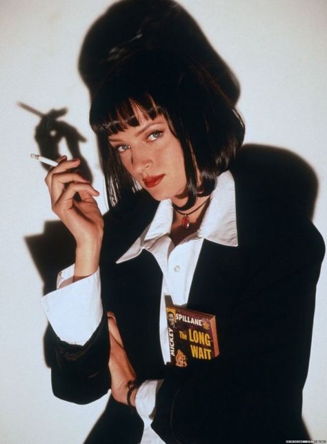 Pulp Fiction Costume, Uma Thurman Pulp Fiction, Quentin Tarantino Movies, Halloween Parejas, Robin Wright, Meg Ryan, Estilo Rock, Photographie Inspo, Uma Thurman