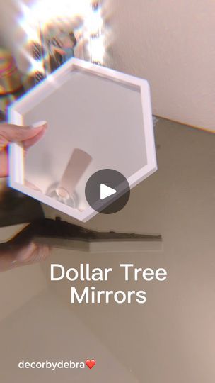 Mirror Diy Ideas, Dollar Tree Mirror Ideas Wall Art, Dollar Tree Mirror Ideas, Glitter Crafts Diy, Dollar Store Mirror, Diy Mirror Wall Decor, Dollar Tree Mirrors, Diy Mirror Wall, Dollar Tree Finds