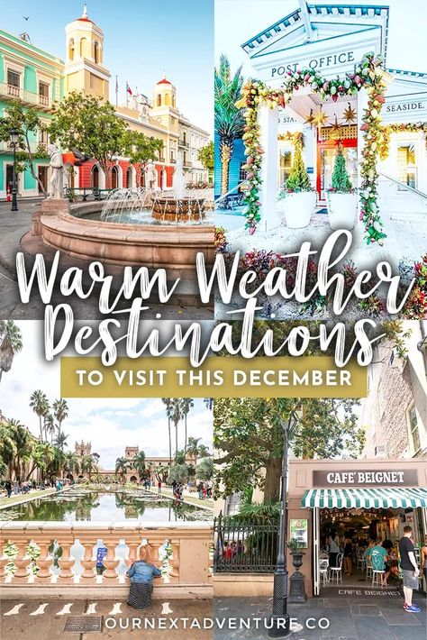 If you’re looking for warm places to visit in December, the USA has an array of worthy destinations to escape the winter chill. Here's 8 warm places in the US for a sunny vacation. // Winter Travel | Best Places to Visit in December | Family Travel | Holiday Travel | Warm Places in the US | Places to Go in December | Best Cities to Visit in December | Warm Weather Destinations in the US Best Places To Travel In December, Best Places To Visit In December, Places To Travel For Christmas, Places To Visit For Christmas, Where To Travel In December, December Travel Destinations, Places To Go For Christmas, Places To Travel In December, Travel In December