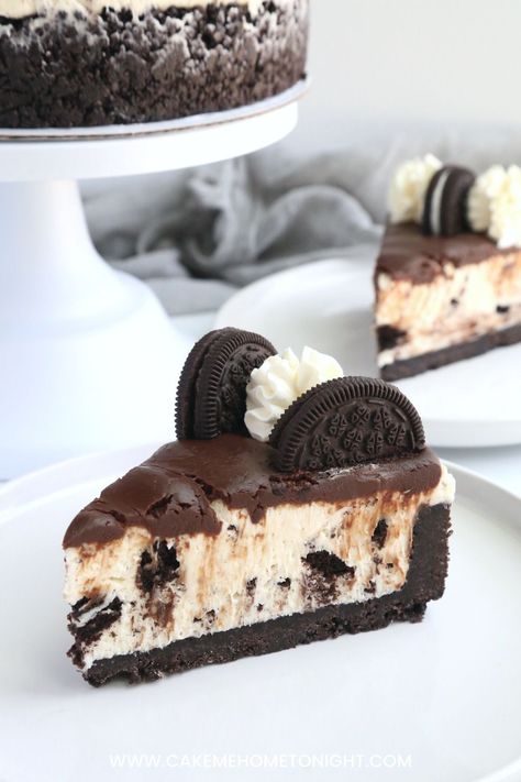 Vegan Oreo Cheesecake, Best No Bake Cookies, Homemade Oreo Cookies, Vegan Chocolate Cookies, Oreo Filling, Dairy Free Cheesecake, No Bake Oreo Cheesecake, Cookies And Cream Cheesecake, Vegan Cheesecake Recipe