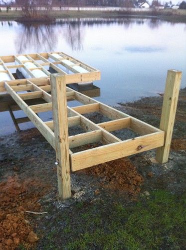 My Floating Dock Build | Property Projects & Construction | Pond Boss Forum Floating Dock Plans, Diy Dock, Building A Dock, Farm Pond, Fishing Dock, Lake Dock, Floating Deck, Floating Dock, Pond Landscaping