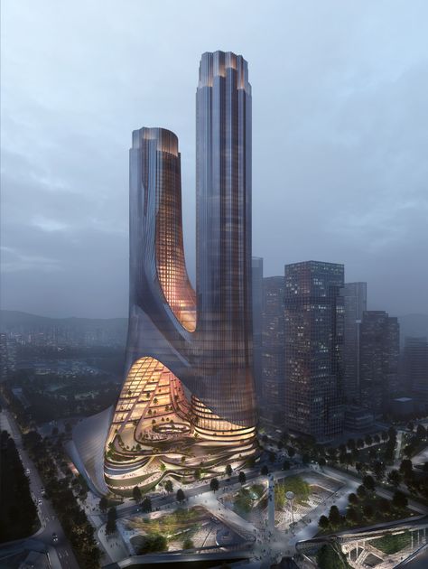 Tower C | Brick Visual - CGarchitect - Architectural Visualization - Exposure, Inspiration & Jobs Scda Architects, Architectural Animation, Urban Village, Mix Use Building, Nature Museum, Modern Barn House, Skyscraper Architecture, Architectural Visualization, Zaha Hadid Architects