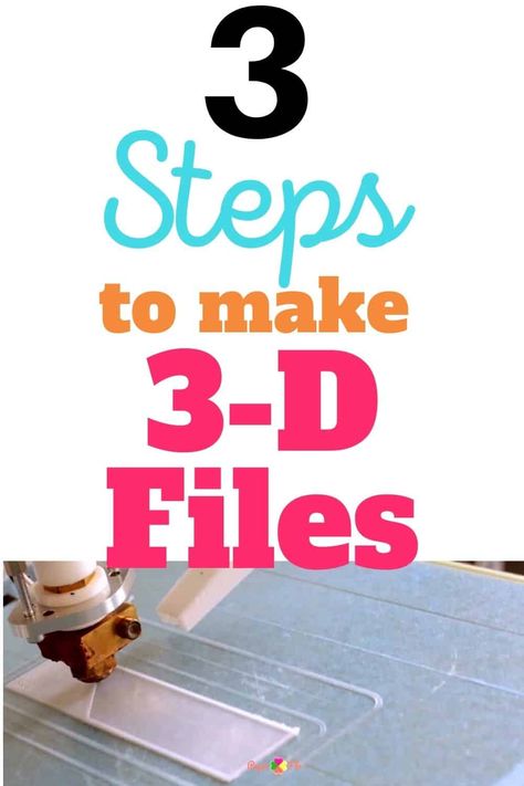 How to Create a 3D Print File (with steps) - Make 3d Printer, 3d Printer Software, 3d Print Files, 3d Design Software, 3d Printing Business, 3d Printer Files, 3d Files, Stl File Format, Homeschool Education