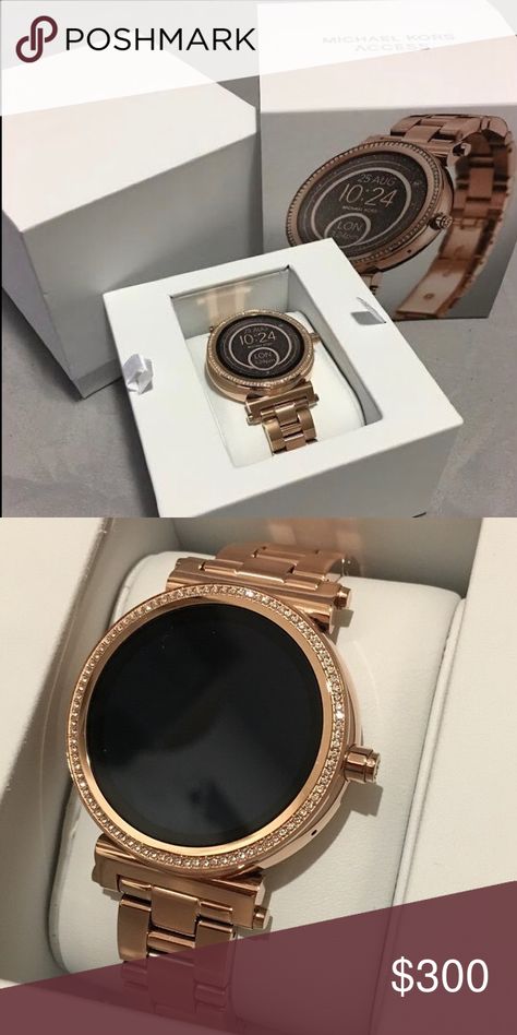 Mk smart watch Mk smart watch - Rose Gold brand new - comes with box and charger MK Accessories Watches Gold Digital Watch Woman, Mk Smart Watch Women, Mk Watch Women Rose Gold, Womens Smart Watch, Fashion Watches For Women, Michael Kors Smart Watch Women, Wache Design For Women, New Watches Women Style, Branded Watches Women Luxury