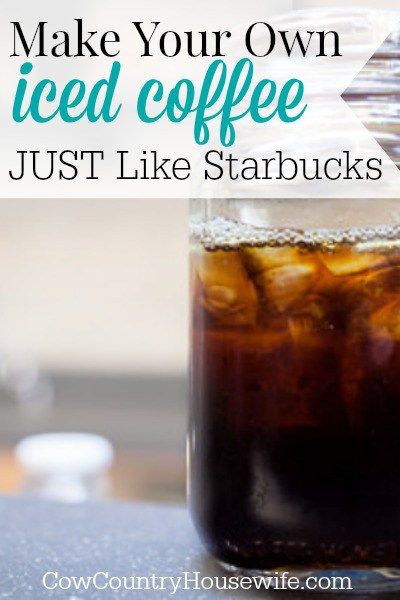 Make Your Own Iced Coffee Just Like Starbucks. Love Starbucks coffee but hate the price tag? Make your own iced coffee JUST like they do and save money without sacrificing quality! Tips from an ex-barista! Make Iced Coffee, How To Make Ice Coffee, Starbucks Iced Coffee, Frozen Meals, Starbucks Coffee, Coffee Recipes, Copycat Recipes, Sangria, Price Tag