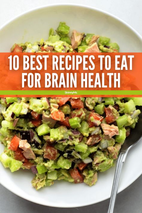 10 Best Recipes to Eat for Brain Health Healthy Brain Food Recipes, Brain Healthy Foods Recipes, Brain Food Recipes, Brain Recipes, Brain Diet, Mind Diet Recipes, Gut Recipes, Brain Foods, Good Brain Food