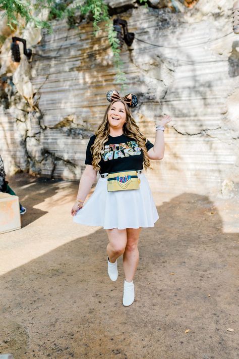 Skort Disney Outfit, Disney Skirt Outfits, Plus Size Disney World Outfits, Outfit Ideas For Disney World, Trendy Disney Outfits, Plus Size Disney Outfits, Disney World Outfits Summer, Hollywood Studios Outfit, Disneyworld Outfit