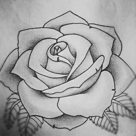 Rose Outline Drawing, Tattoo Outline Drawing Stencil Ideas, Tattoo Outline Drawing Stencil, Cruces Tattoo, Rose Drawing Simple, Rose Drawing Tattoo, Rose Stencil, Rose Sketch, Tattoo Outline Drawing