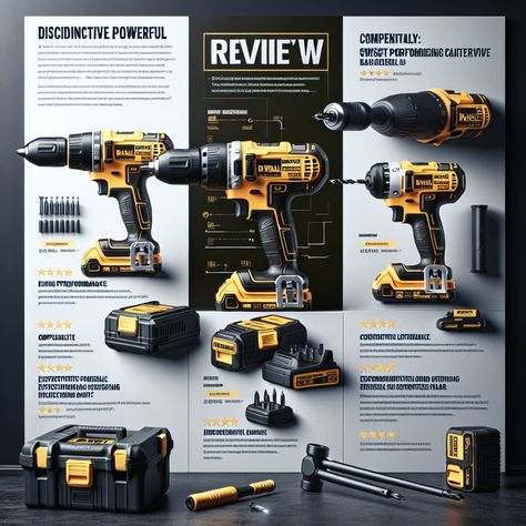 🌟 Are you a DIY enthusiast or a home improvement hero looking for the perfect power tool combo? Check out our in-depth review of the DEWALT DCK240C2 Power Tool Combo Kit! 🛠️ This kit’s unbeatable combination of performance, versatility, and value will make your projects a breeze. From ergonomic design to long-lasting battery life, see why it's a must-have for both DIYers and professionals. 💪✨ 🔑 **Key Takeaways:** - Powerful DCD771 drill and DCF885 impact driver. - Ergonomic, lightweight desi... Hardware Tools Poster Design, Power Tools Poster, Power Tools Design, Tool Poster, Kreg Tools, Graphic Design Flyer, Dewalt Power Tools, Impact Driver, Hardware Tools