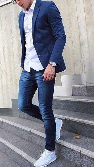 Stil Masculin, Blazer Outfits Men, Blazer Outfits Casual, Formal Men Outfit, Mens Fashion Blazer, Mens Casual Outfits Summer, Stylish Men Casual, Mens Casual Dress Outfits, Fashion Suits For Men