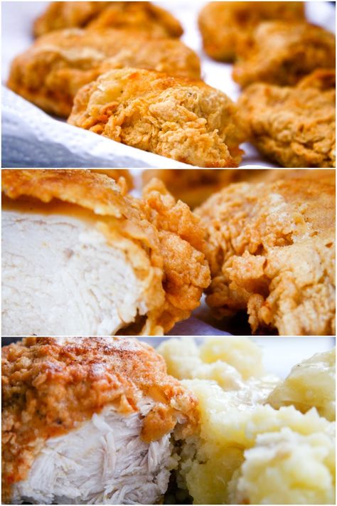 Gluten-Free Dairy-Free Southern Fried Chicken Recipe Dairy Free Fried Chicken Recipe, Chicken Recipes No Dairy, Recipes No Dairy, Chicken Recipes Dairy Free, Southern Fried Chicken Recipe, Gluten Free Fried Chicken, Fried Chicken Recipe Southern, Fried Chicken Legs, Recipes Using Bananas