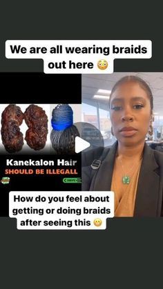 Patricia Pettis on Instagram: "#Repost @akhairandhealing ... It just really seems like a lot of the things that are made for African-American women are hazardous, risky and unhealthy. And unfortunately, most of us are going to choose being cute, attractive or even convenience over our health.   It is a fact that kanekalon hair is one of the most unhealthiest materials to use in our hair. What are you going to do? I know it could be frustrating to even think about for some of us.   Some of us will be like “I can’t give up my braids….ill deal with whatever IF it comes.   IDK. I wish it didn’t have to be our reality but it is ________________________________________  If you need an alternative to a protective styles, we do offer our Revolutionary Abra Kadabra, 6 Month SEW IN system here  and Cute Braids For Mixed Women, Large Fulani Braids Hairstyles, Cowrie Tattoo, Braids With Hats Black Women, Camoflauge Outfits Black Women, 4c Hair Braids, Braids With Hat, Colorful Box Braids, Invisible Braids