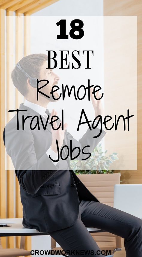 18 Legit Companies for Remote Travel Agent Jobs Travel Consultant Business, Travel Agent Career, Become A Travel Agent, Travel Careers, Work From Home Careers, Virtual Jobs, Travel Jobs, Corporate Travel, Virtual Travel