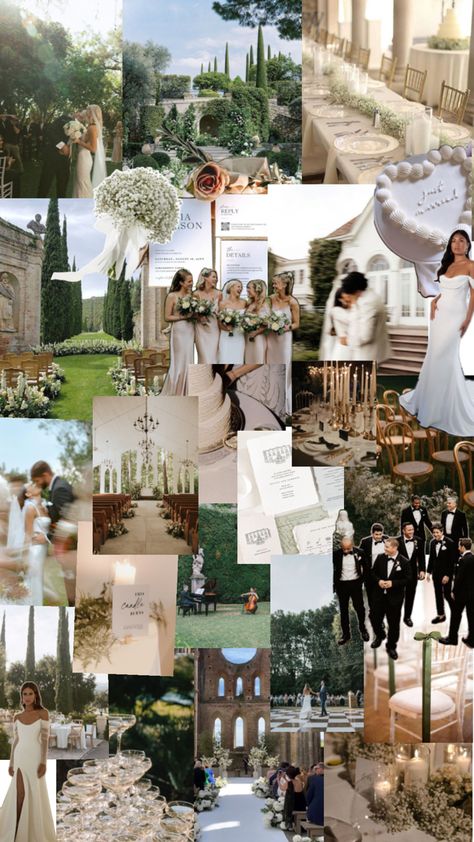 Old Money Theme Wedding, Elegant And Classy Wedding Theme, Tuscany Wedding Color Palette, Champagne Gold Wedding Theme, Classy Vintage Wedding Aesthetic, 2026 Wedding Trends, Timeless Wedding Aesthetic, Wedding 2025 Trends, Elegant Wedding Color Schemes