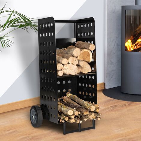 Dispositif facilitant le gerbage du bois Support pour le bois de chauffage Connecteurs Fire Pit Chimney, Range Buche, Wood Splitter, Firewood Rack, Firewood Storage, Diy Fire Pit, Contemporary Furniture Design, Wood Storage, Decor Interior Design