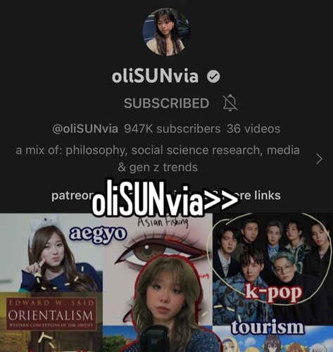 oliSUNvia video essays whisper Video Essays, Comfort Youtubers, Social Science Research, Best Youtubers, Pinterest Board, Social Science, Youtubers, Philosophy, Fangirl