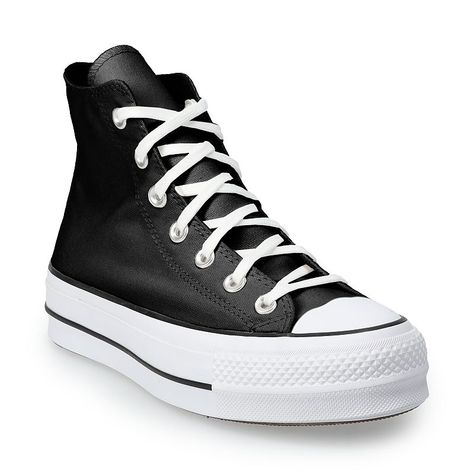 Girls Shoes Teenage, Minimalist Wardrobe Essentials, Womens High Top Shoes, Chuck Taylor All Star Lift, Women Platform Shoes, Outfits With Converse, Women's Converse, Swag Shoes, Converse Chuck Taylor All Star