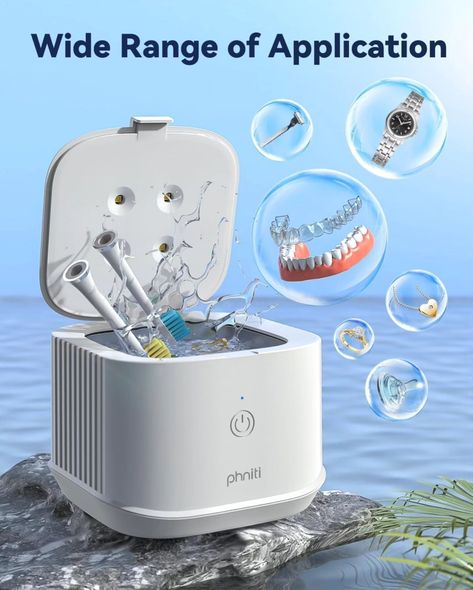 Ultrasonic Retainer Cleaner, Professional Dental Cleaning for Retainers, Jewelry, Dentures, Mouth Guard, Aligner, Toothbrush Heads, 375ML Portable Ultrasonic Cleaner-White Clip the Coupon and apply Code: 208Q9H3R 🔥 https://amzn.to/4dPGMX7 Link to purchase is located in my bio/profile @minionrun_deals #amazondeals #amazonfinds #amazon #sale #hotdeals #promo #code Retainer Cleaner, Dental Cleaning, Ultrasonic Cleaner, Amazon Sale, Mouth Guard, Dentures, Amazon Deals, Brushing Teeth, How To Apply