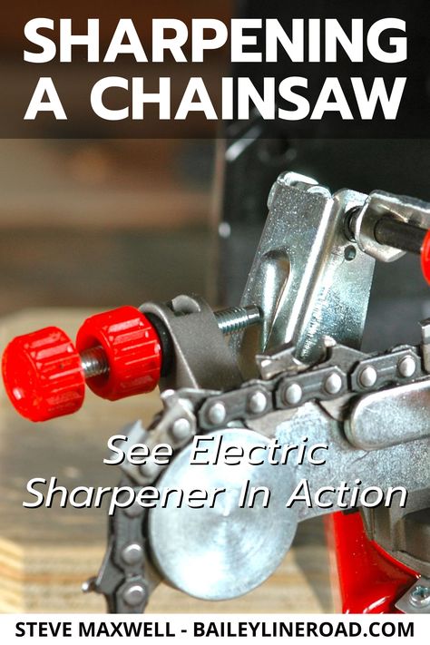 Chainsaw Sharpening Tools, Chainsaw Sharpening, Chain Saw Art, Firewood Processor, Small Chainsaw, Chainsaw Repair, Saw Sharpening, Chainsaw Sharpener, Electric Sharpener