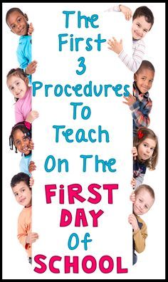 Pre K Routines And Procedures, Prek Routines And Procedures, 1st Week Of Prek Activities, Teaching Procedures First Grade, Kindergarten Start Of Year, Pre K 3 First Day Of School, Pre K First Day Of School, Kindergarten Routines And Procedures, Kindergarten Discipline Ideas