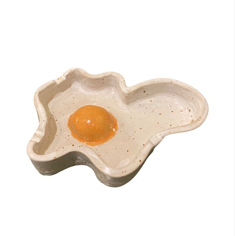 Handmade ceramic egg ashtray for sale. . . #ceramics #art #weird #weirdcore #homedecorideas #homedesign #ashtray #giftideas #eggs #clay #pottery Home Made Ashtray, Ceramic Ashtray Aesthetic, Weird Ashtrays, Egg Ashtray, Handmade Ashtray Clay, Diy Clay Ashtray Ideas, Clay Ash Tray Ideas, Ceramic Ashtray Handmade, Funny Ashtray