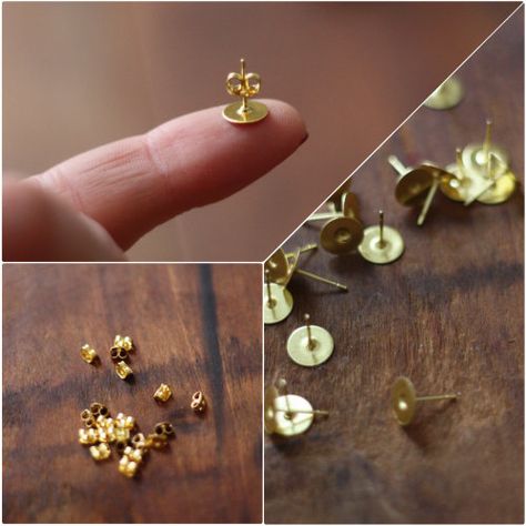 Earring Making Tutorials, Diy Earrings Studs, Earring Video, Studs Diy, Diy Wire Earrings, Trip To Nyc, Diy Posts, Copper Diy, Jewelry Pearl