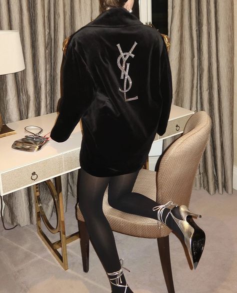 Ysl Aesthetic Vintage, Ysl Girl Aesthetic, Ysl Jacket, Ysl Clothes, Ysl Outfit, Saint Laurent Aesthetic, Ysl Aesthetic, Sophie Suchan, Visual Gallery