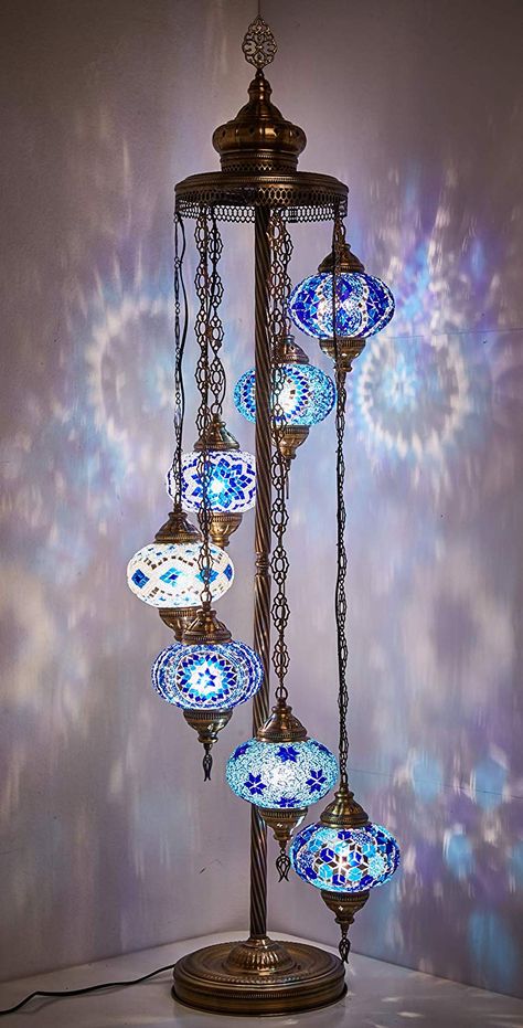 Moroccan Floor Lamp, Turkish Mosaic Lamp, Boho Floor, Turkish Lamps, Mosaic Lamp, Moroccan Lamp, Moroccan Mosaic, Solar String Lights, Mosaic Flooring